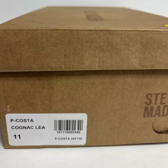 Steve Madden Men’s Costa Oxford Shoes Cognac, Size 11 M main image 6